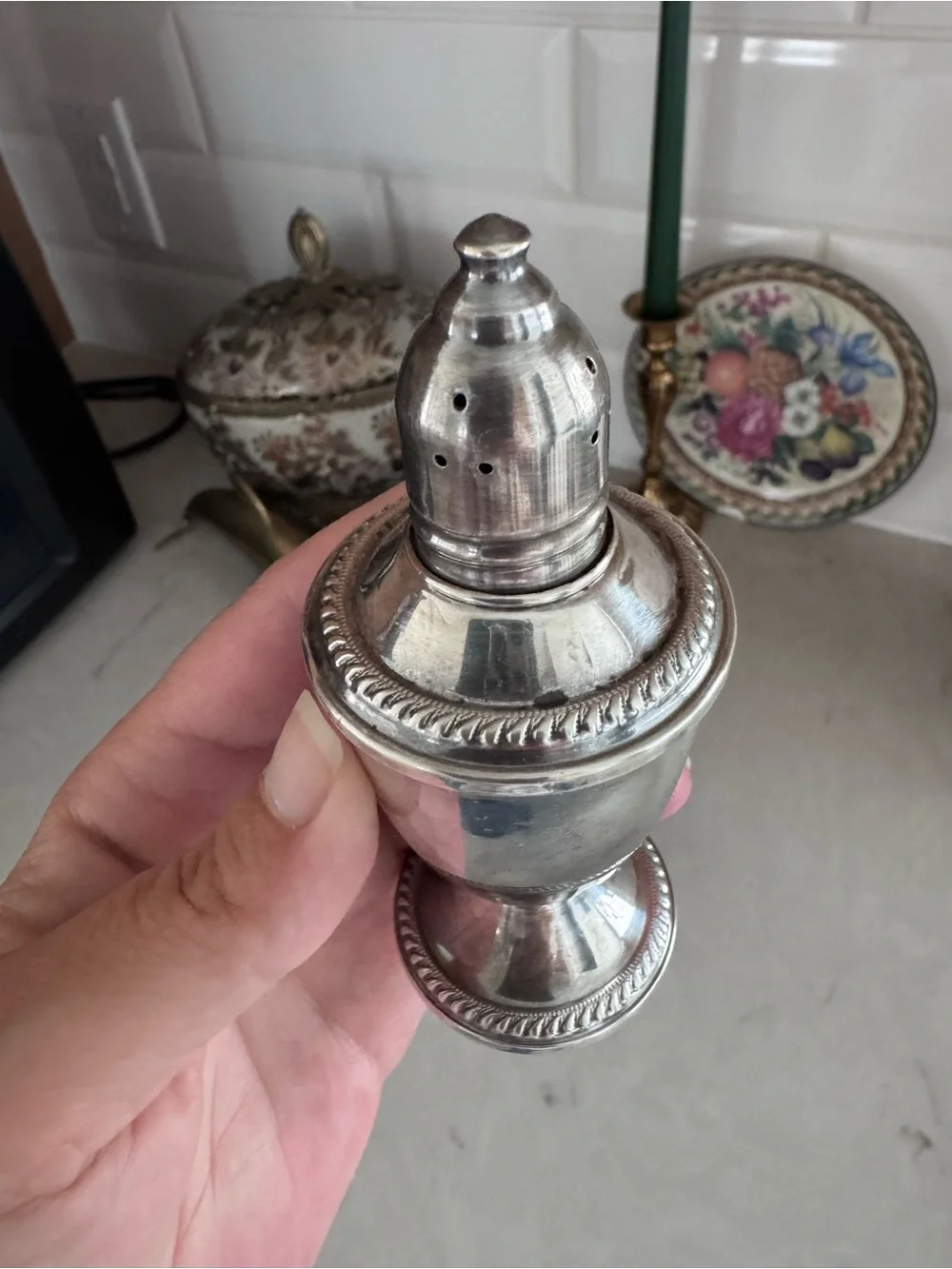 Vintage Duchin Creation Weighted Sterling Silver Salt & Pepper Shakers